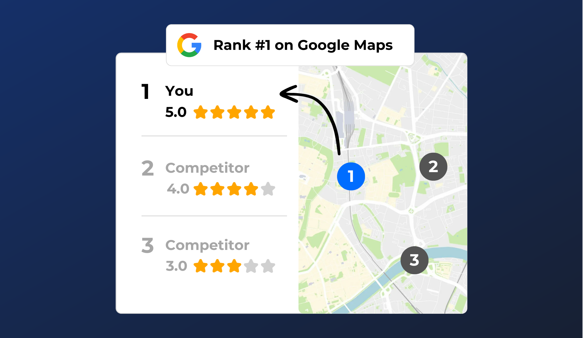 Rank #1 on Google Maps