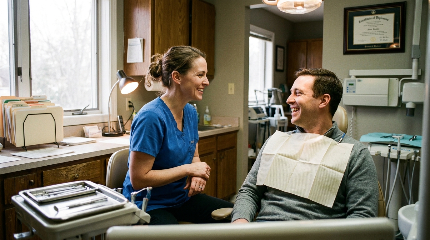 Dental review requests by treatment type: when to ask after a crown vs a clean