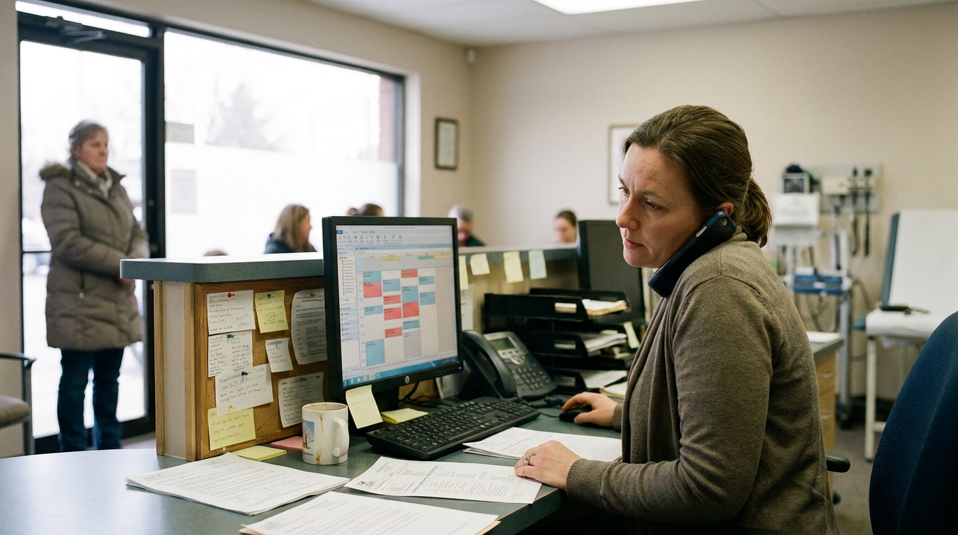 Same-day GP appointment search: what patients see when they're sick today